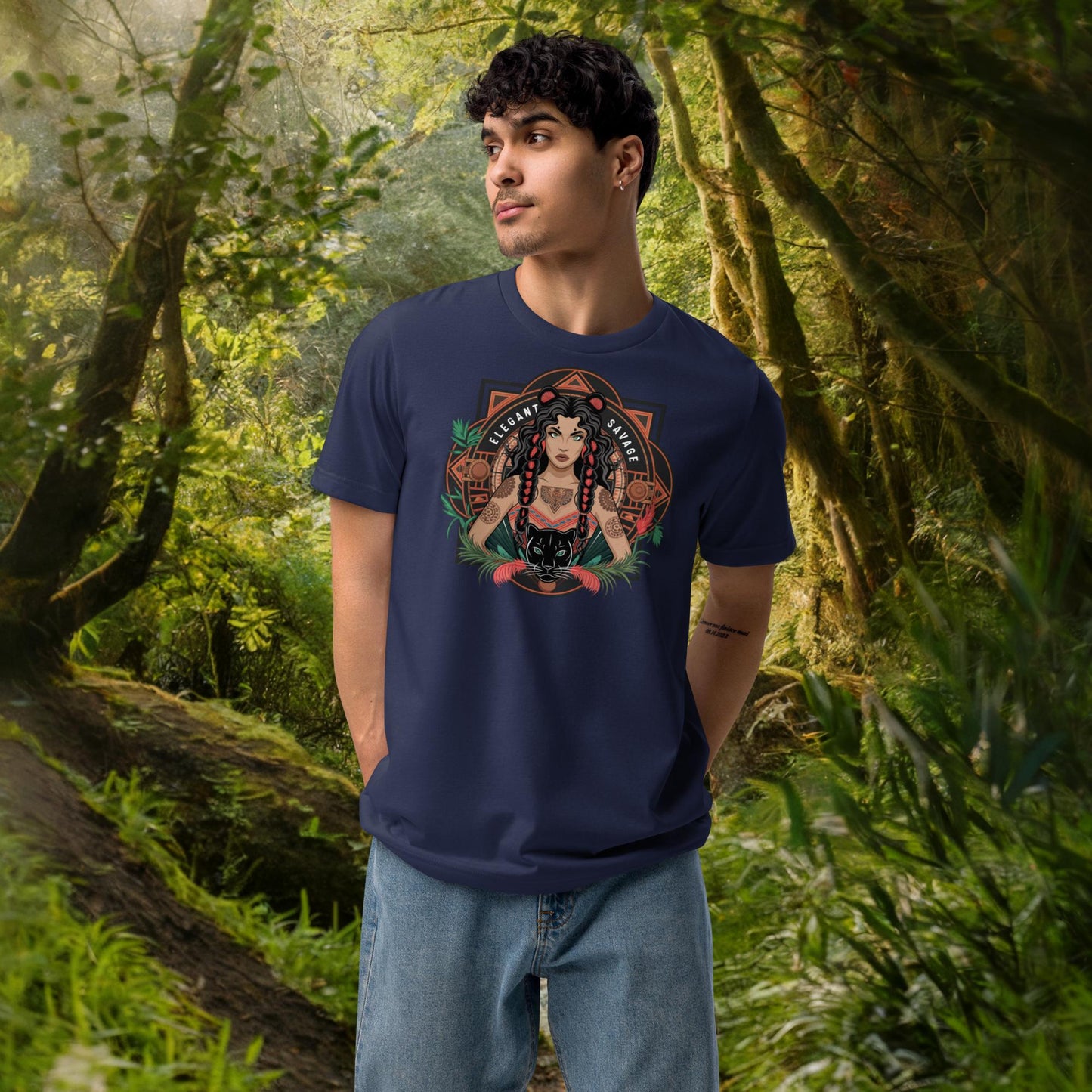 Lightweight Unisex Jungle Empress Eco Tee