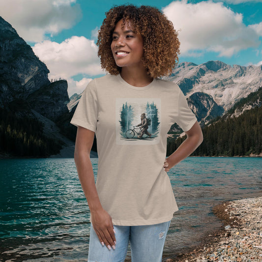 Women's Vintage Squatch Cycle Relaxed T-Shirt